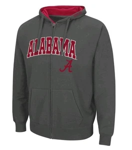 Neu mit Etikett Alabama Crimson Tide Kapuzenpullover durchgehender Reißverschluss XXL grau - Bild 1 von 6