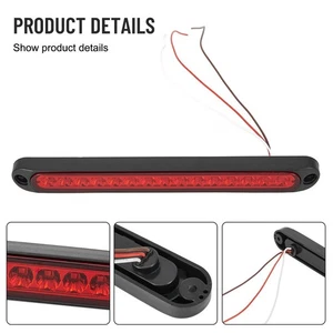 Stop Light LED Tail Light 15LED Red LED Input Low Light Bar Stop Turn Tail - Picture 1 of 12