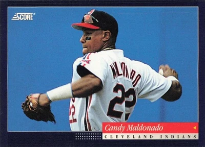 Candy Maldonado 1994 Score #154 Cleveland Indians Baseball - Image 1 of 2