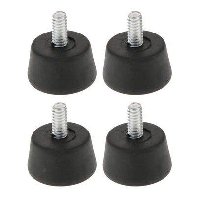 4 pieces tripod feet 1/4" threaded screw for Nikon Manfrotto Bionano Arca - Image 1 of 4