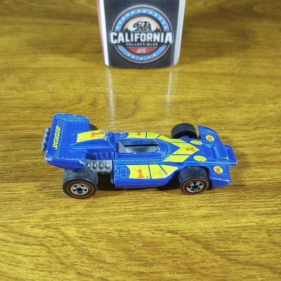 Hot Wheels Flying Colors Redline El Rey Especial Esmalte Oscuro Azul Hong Kong 1974 Foto 1 de 4