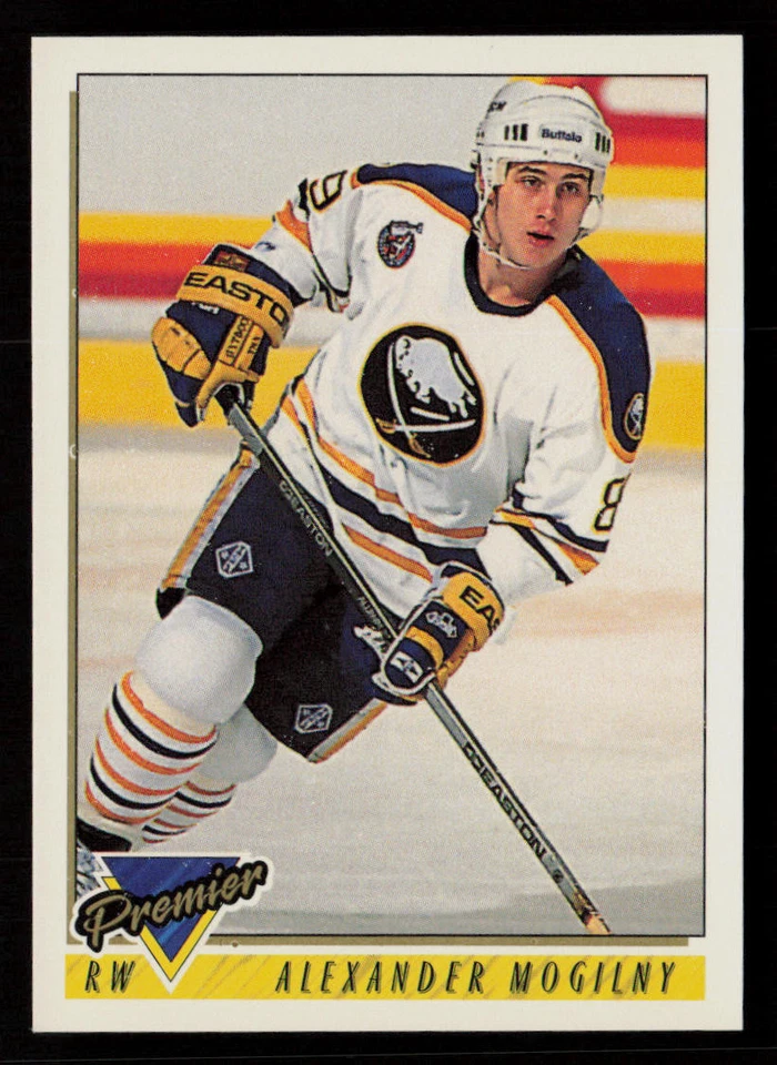 Alexander Mogilny 1993-94 Topps Premier #245 Buffalo Sabres Hockey Card - Image 1 of 2