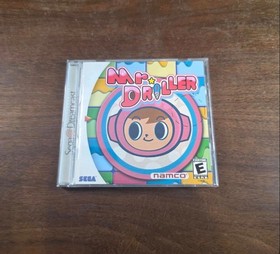 Mr. Driller Sega Dreamcast  rare Complete CIB W Reg Game
