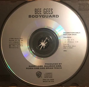 BEE GEES - Bodyguard - 2-Mix Promo CD / BeeGees - Picture 1 of 2