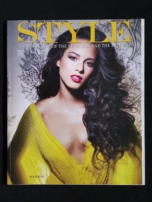 Alicia Keys STYLE Magazine Venetian & Palazzo Las Vegas - Spring 2008 Vol. 1 #6  - Image 1 of 4