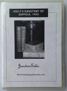 Kelly's Directory of Suffolk 1933 - Genealogy Junction - scanned images - Photo 1/3