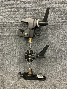 Manfrotto 035 Bogen 155 Double Ball Joint Head w/Camera Platform 2916 Mount EUC - Picture 1 of 6