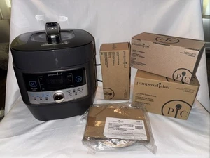 Pampered Chef Electric Quick Cooker Pressure Cooker #100011 with Accessories - Picture 1 of 18