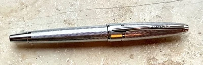 SHOPRETOURE!  CROSS Füllhalter, Metall, 18 Karat M Goldfeder - Bild 1 von 3