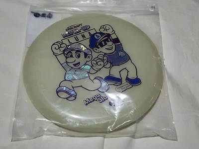 Discraft Level Up Luna Mega Glo Mcbeth Barella Glow Mario Bros Disc Golf Putter - Image 1 of 4