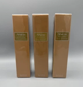 Set Of Three (3) Avon Anew Power Serum 1.0 fl oz Anti-Aging Booster w/ Peptides - Picture 1 of 6