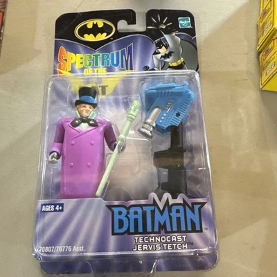 Hasbro Batman Spectrum of the Bat Mad Hatter 2002 Jarvis Tectch figura sellada Foto 1 de 2