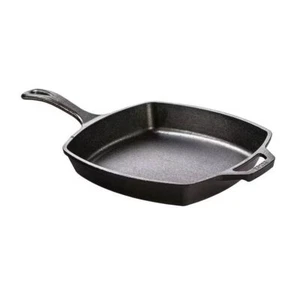 10.5-inch Square Cast Iron Skillet Frying Pan - Made in USA - Picture 1 of 3