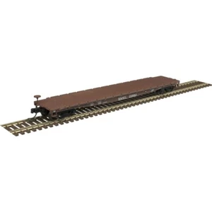 Atlas N Scale ~ 53'6" FLAT CAR ~ Minneapolis & St. Louis ~ 50005164 - Picture 1 of 1