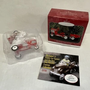 VTG Hallmark Kiddie Car Classic 1955 Murray Tractor and Trailer Cast Metal New - Picture 1 of 5