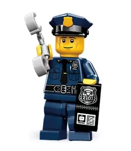 LEGO Policeman Police Cop Minifigure 71000 Series 9 New Sealed - Picture 1 of 1