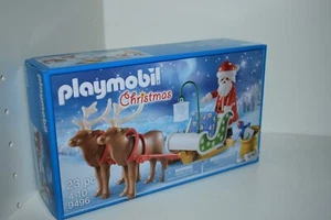 Playmobil Christmas 9496 Babbo Natale slitta renna NUOVO! si adatta a: Nicola - Foto 1 di 2
