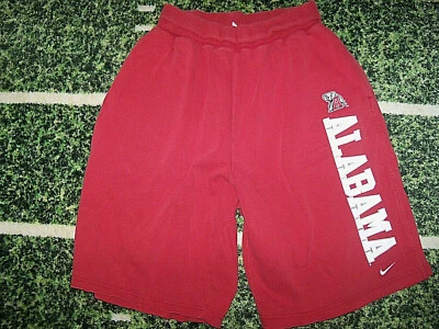 VTG 1990's Nike Alabama Crimson Tide Basketball Heavyweight Workout Gym Shorts - Image 1 of 3
