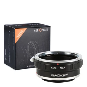 EOS-NEX Tripod Adapter for Canon EOS EF Lens to Sony E Mount Camera K&F Concept - Picture 1 of 8