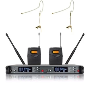 Sistema inalámbrico profesional con orejas y auriculares UHF PARA Sennheiser - Imagen 1 de 3