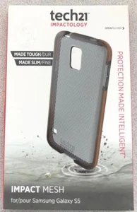 Original Tech21 Impact Mesh Case for Samsung Galaxy S5 - Smokey -! % - Picture 1 of 3