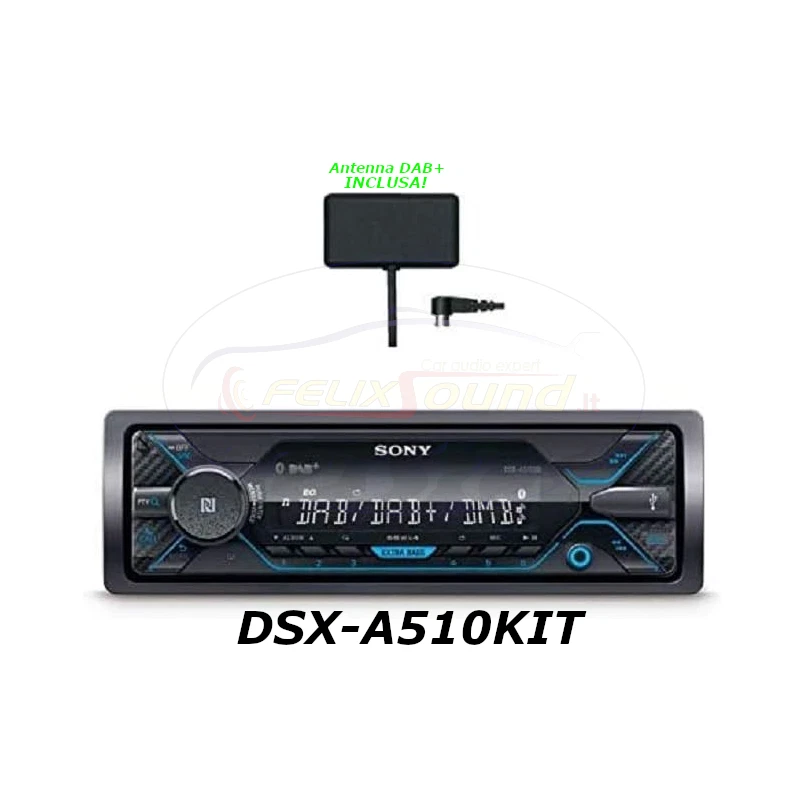 Sony AUTORADIO 4 x 55 Watt + Bluethoot +  ANTENNA DAB - Immagine 1 di 4