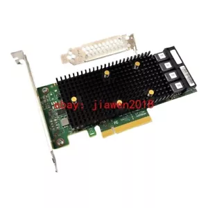 Lenovo 430-16i LSI SAS3416 9400-16i Tri-Mode HBA Controller 12G IT Mode NAS US - Picture 1 of 5
