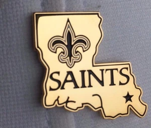 saints pin New Orleans Saints NFL 1" Lapel Pin NO Saints lapel pin saints pin - Picture 1 of 6