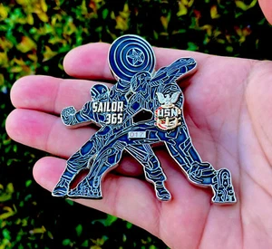 Moneda Desafío Capitán América Iron Man Superhéroe Marvel CPO Marina FBI CIA ¡NYPD! - Imagen 1 de 12