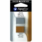Daler Rowney - Aquafine Watercolour -confezione Doppia 2 Pz Pasticche 1/2 Godet