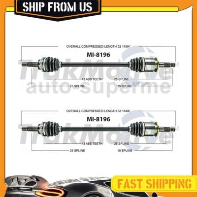 Шарниры половинного вала задней оси полного привода Eagle Talon 2,0 л 1995-1998 годов выпуска 2 штуки - Изображение 1 из 3