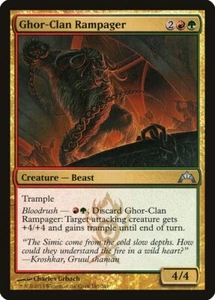 MTG Ghor-Clan Rampager NM Gatecrash GTC English Magic Gathering card - Picture 1 of 3