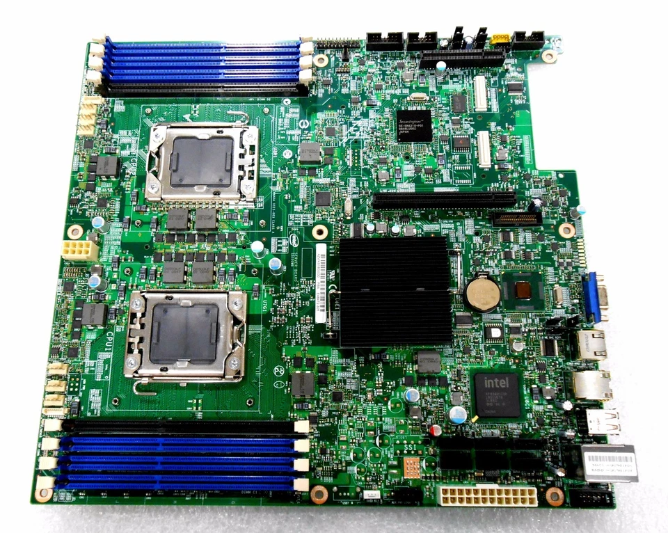 Placa de servidor Intel S5500WB SSI EATX LGA1366, 95 W DDR3 ECC REF placa solamente Foto 1 de 1