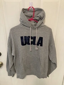 Vtg Jansport UCLA Pullover Hoodie Men Sz S Gray - Picture 1 of 11