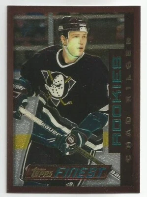 CHAD KILGER 1995-96 TOPPS FINEST ROOKIE CARD MINT CONDITION - Image 1 of 2