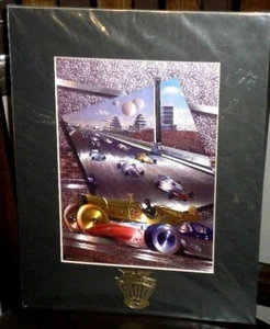 1997 Indianapolis 500 Program Cover Theme Art Limited Edition Philip Castle - Picture 1 of 2