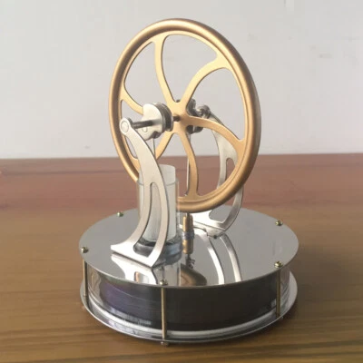 Low Temperature Engine Model Toy Steam Heat Stirling Engine Generator Motor Gift - Image 1 of 4