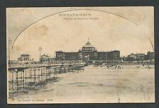 Scheveningen  Gezicht op Strand en Kurhaus  1902