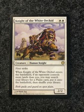Mtg - Duel Decks: Knights vs. Dragons - Knight of the White Orchid x1