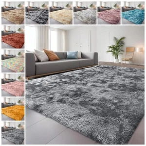 Extra Large Shaggy Rugs Thick Pile Living Room Bedroom Hallway Runner Rug Carpet - Picture 1 of 73