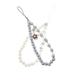 2 Pcs Mobile Phone Chain Pendant Cellphone Beaded Lanyard Charms Strap - Zdjęcie 1 z 12