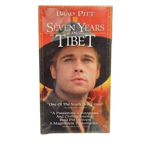 Seven Years in Tibet VHS Tape Blue Reels Sealed 1998 Brad Pitt - Imagen 1 de 7