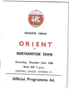 Leyton Orient v Northampton Town 1968/9 (12 Oct) - Picture 1 of 1