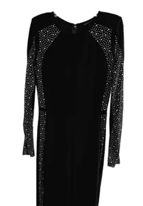Tuta donna nera con strass argento di Symphony - Foto 1 di 8