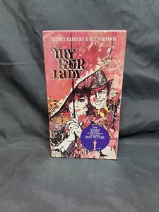 My Fair Lady (2 VHS 1991 Movie) New Sealed VHS Audrey Hepburn 1964 Vintage VHS - Picture 1 of 8