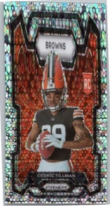 2023 Cedric Tillman Prizm Disco Silver No Huddle #323 RC ROOKIE S172 - Picture 1 of 2