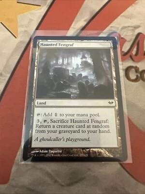 MTG Haunted Fengraf Dark Ascension Regular #157 - Image 1 of 2