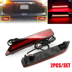 For 2007-2009 Honda CR-V LED Rear Bumper Reflector Brake Tail Light Left + Right - Picture 1 of 10