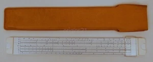 Weber SCOLA vintage n. 4285-P 10" SLIDE RULE con manicotto SLIPSTICK USA - Foto 1 di 6