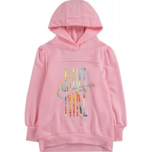 Nike Girls' Iridescent Hoodie Size 2T Color Arctic Punch Pink FREE SHIP $42 - Picture 1 of 8
